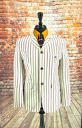Whitmore -Soft Cream Striped Boating Blazer