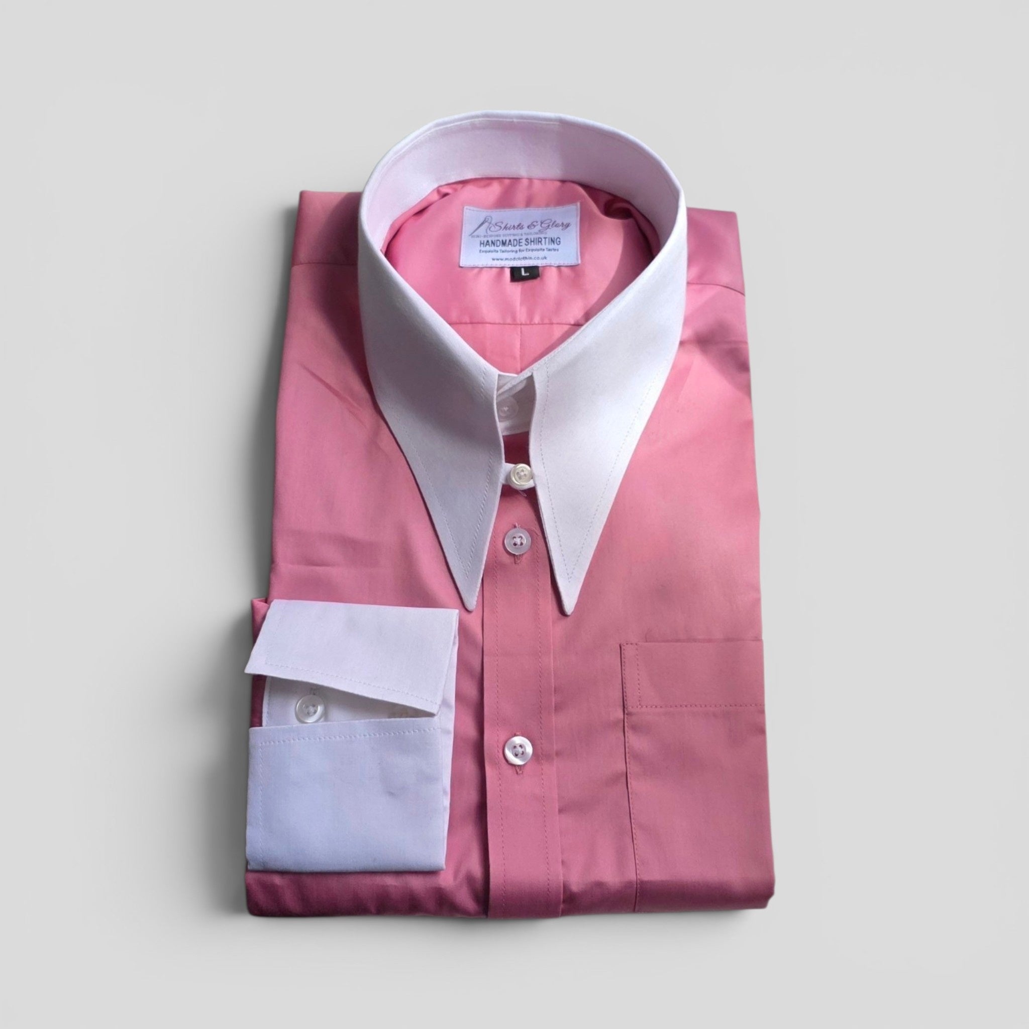 Turner - Blush Cotton Shirt