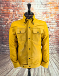 Carnaby - Mustard Yellow Leather Jacket