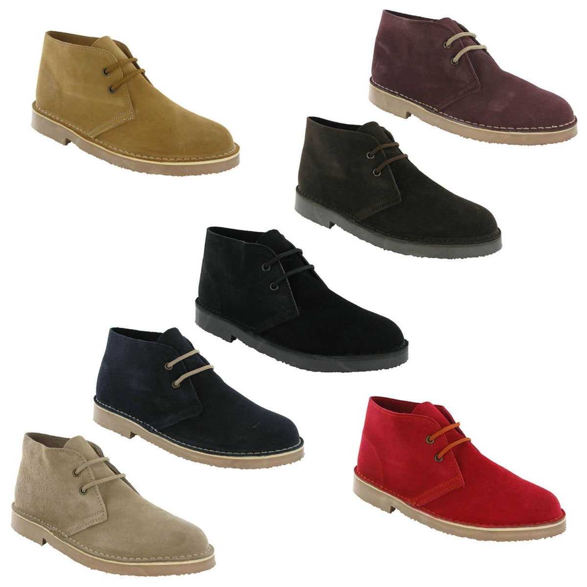 Men's desert boots collection