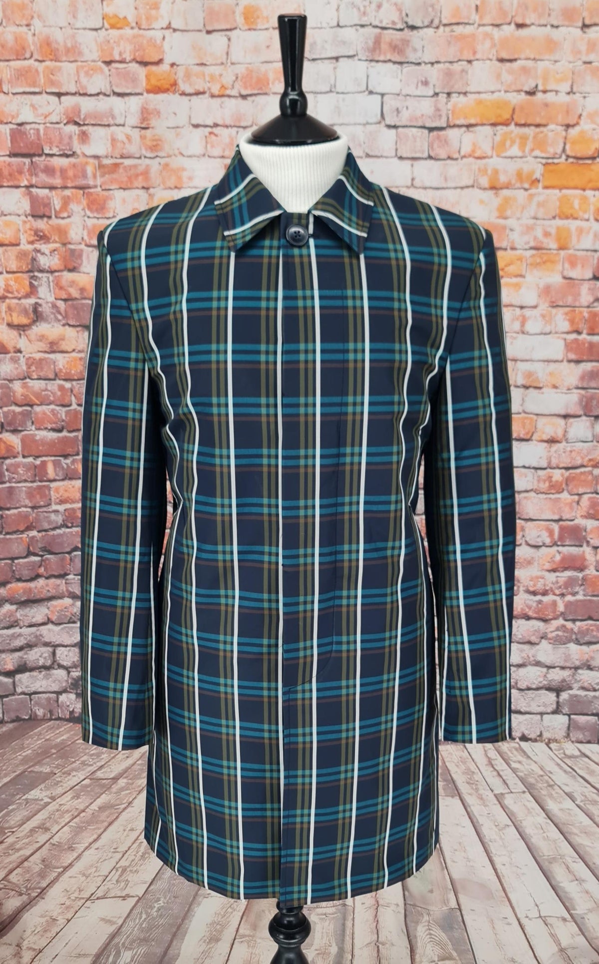 Harker men's Mod shower-proof overcoat