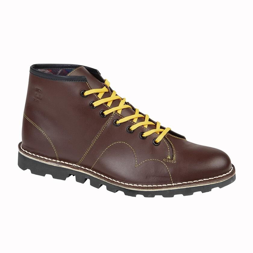 Monkey Boots By Grafters Wine/Brown