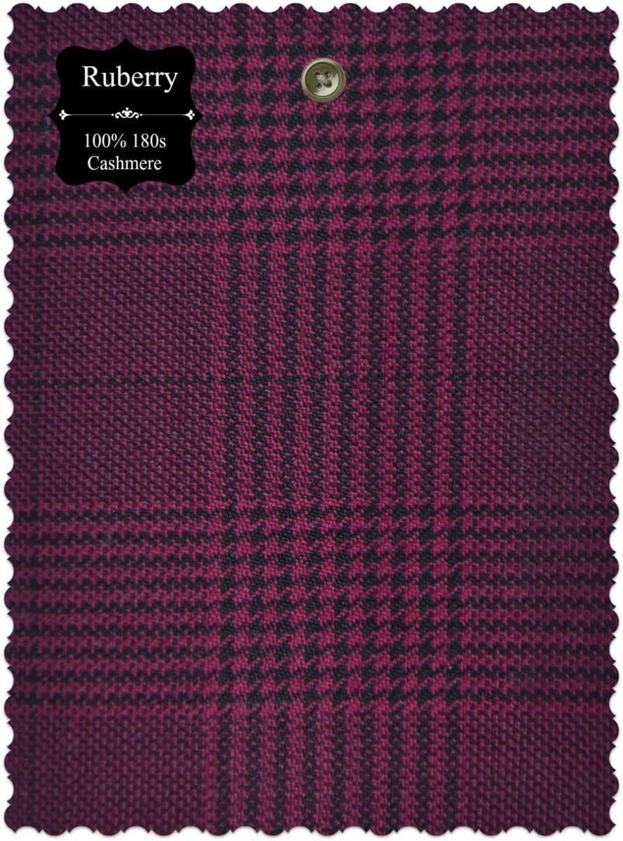"Barry" Rubery Pow 3 Button Black Checked Suit