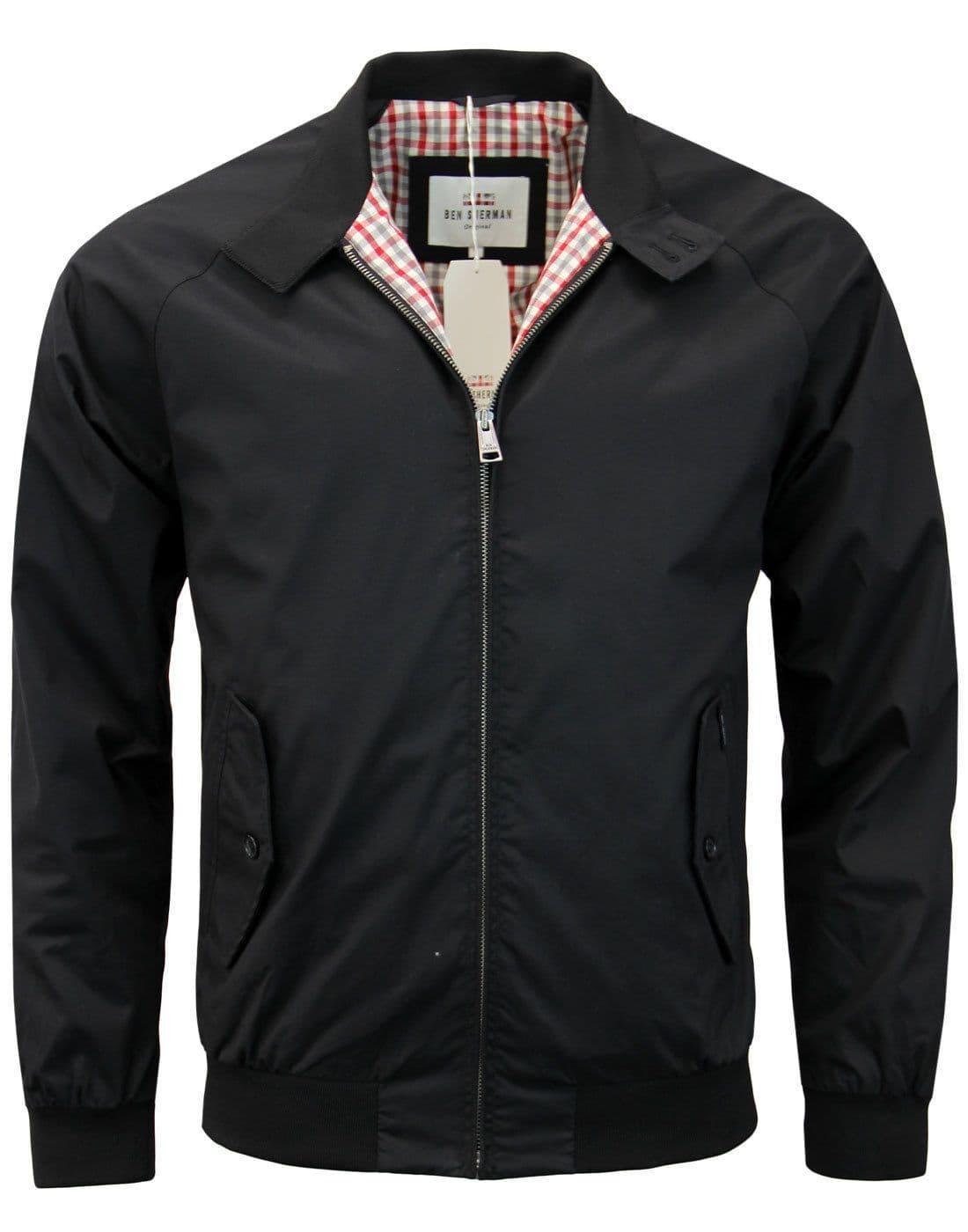 Ben Sherman Black Harrington