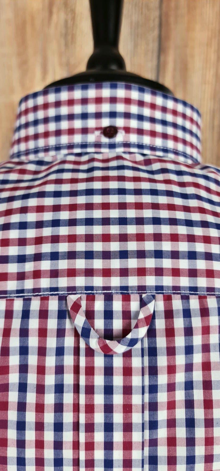 "Benjamin"  Triple Colour House Check Shirt