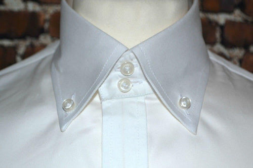 Benny - White Button Down Long Sleeve Shirt