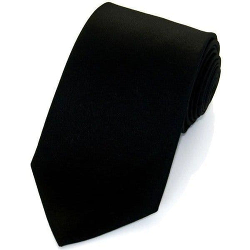 Black Skinny Tie