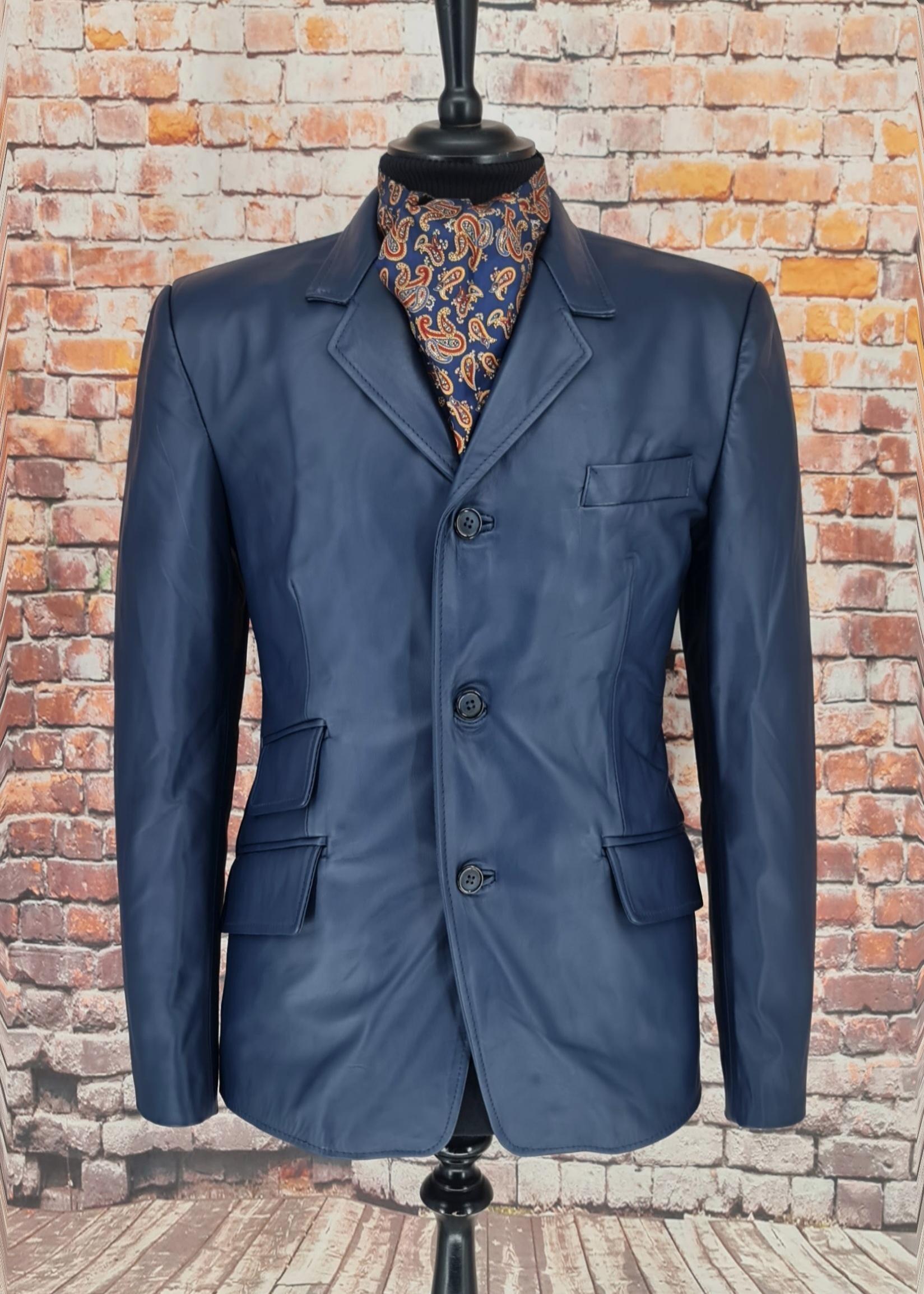 Tailor - Indigo Leather Jacket