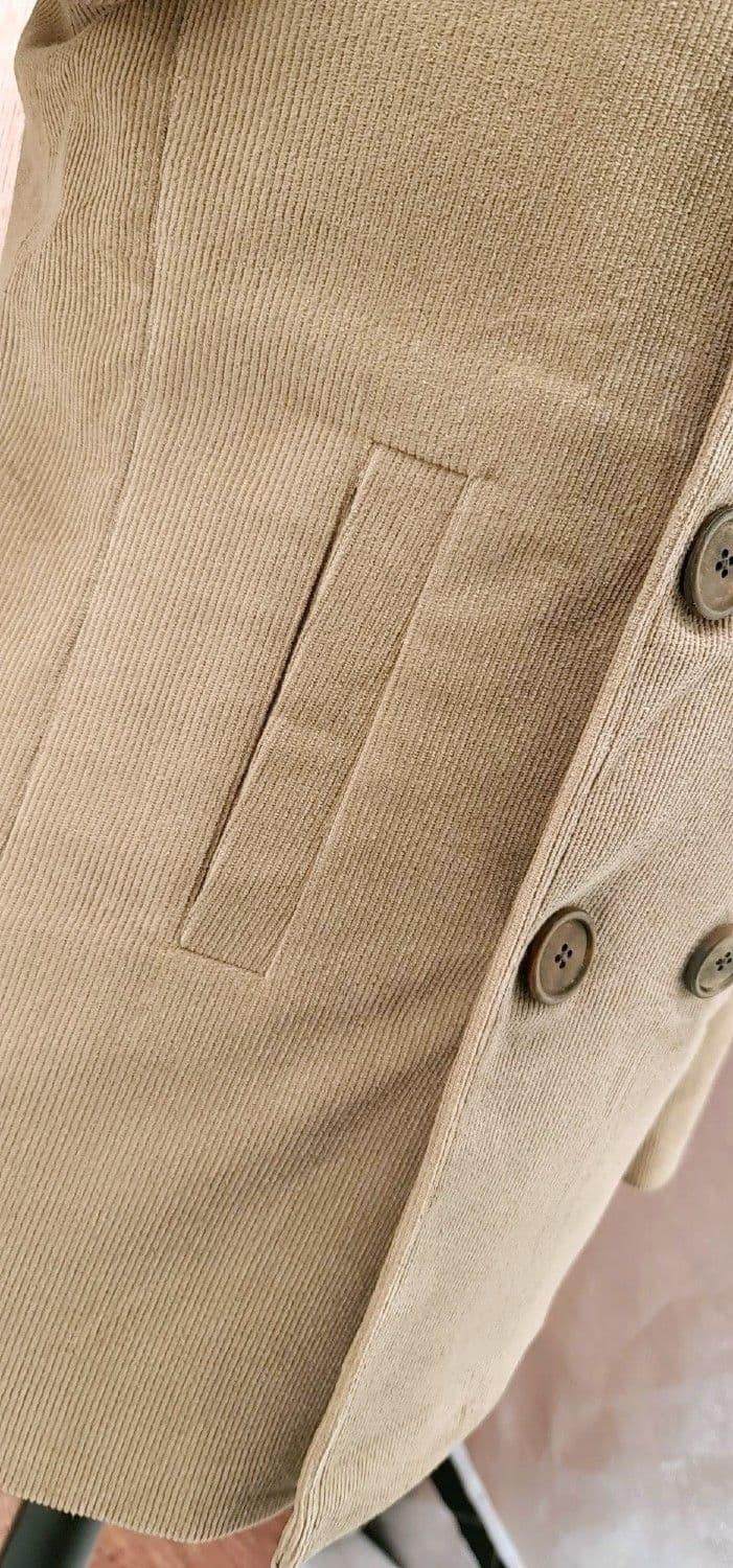 "Caine" Modclothin  Corduroy Jacket