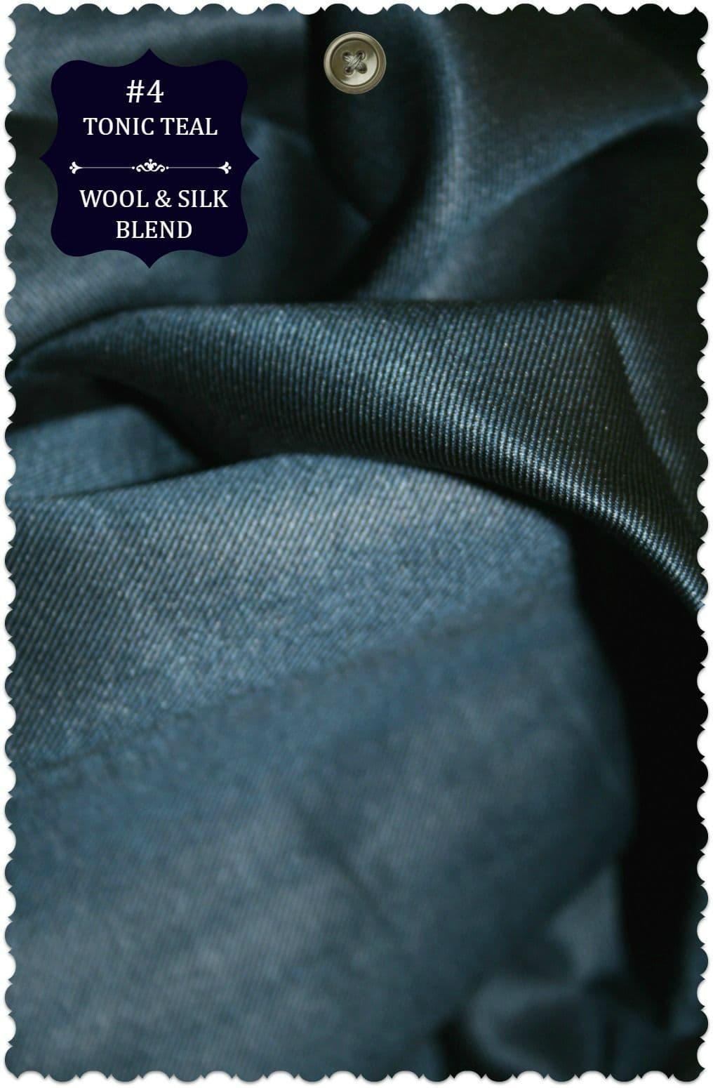 "Campbell"Teal /Blue Tonic Suit