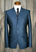 "Campbell"Teal /Blue Tonic Suit