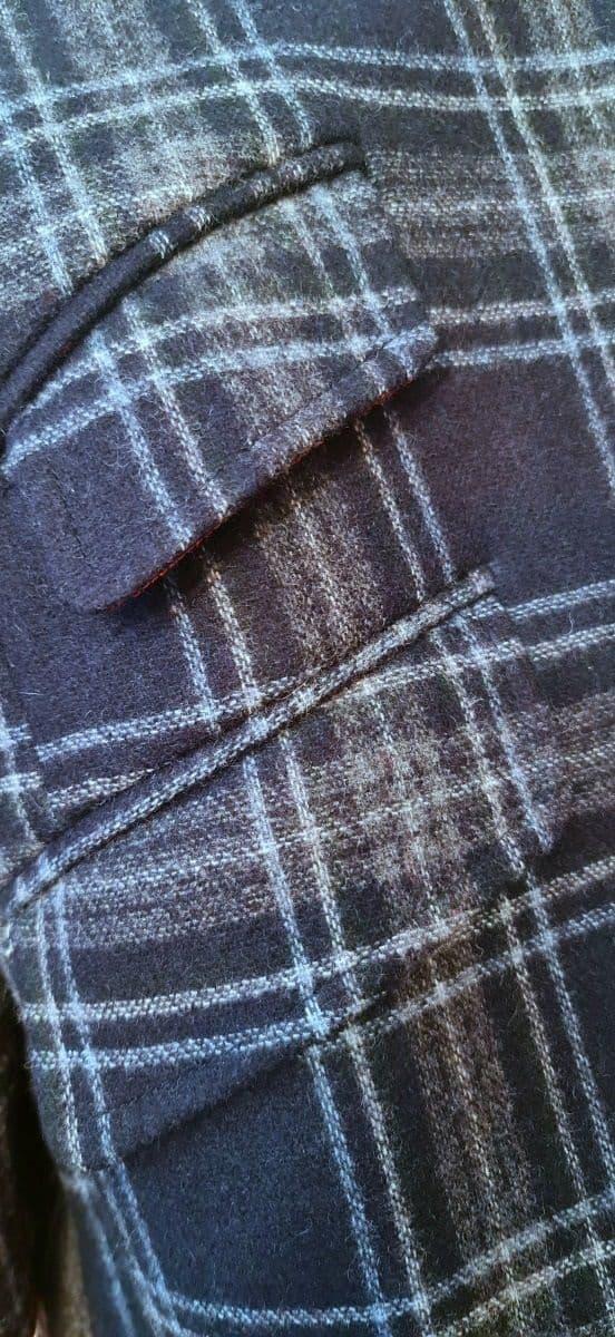 Chadwick - Overcoat Grey & Blue Check
