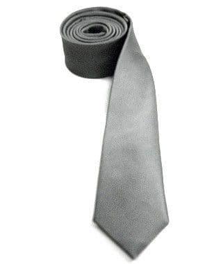 Charcoal Skinny Tie