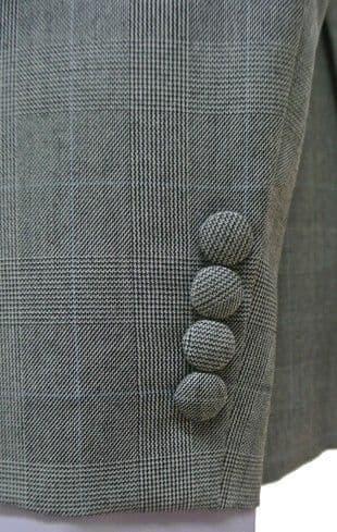 Charles" Grey & Blue Prince Of Wales Check Jacket