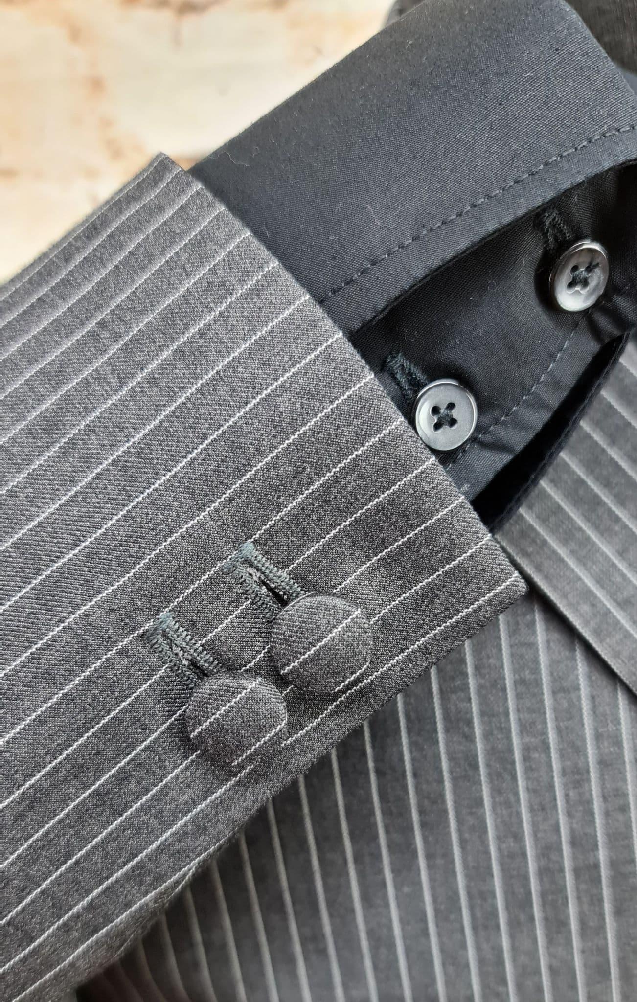 "Cunningham" Grey Fine Pinstriped Suit
