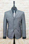 "Cunningham" Grey Fine Pinstriped Suit