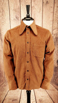 "Curtis" 70s Inspired Corduroy  Shirt