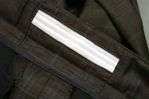 "D Hill" Brown & Duck Blue 8 Button Double Breasted