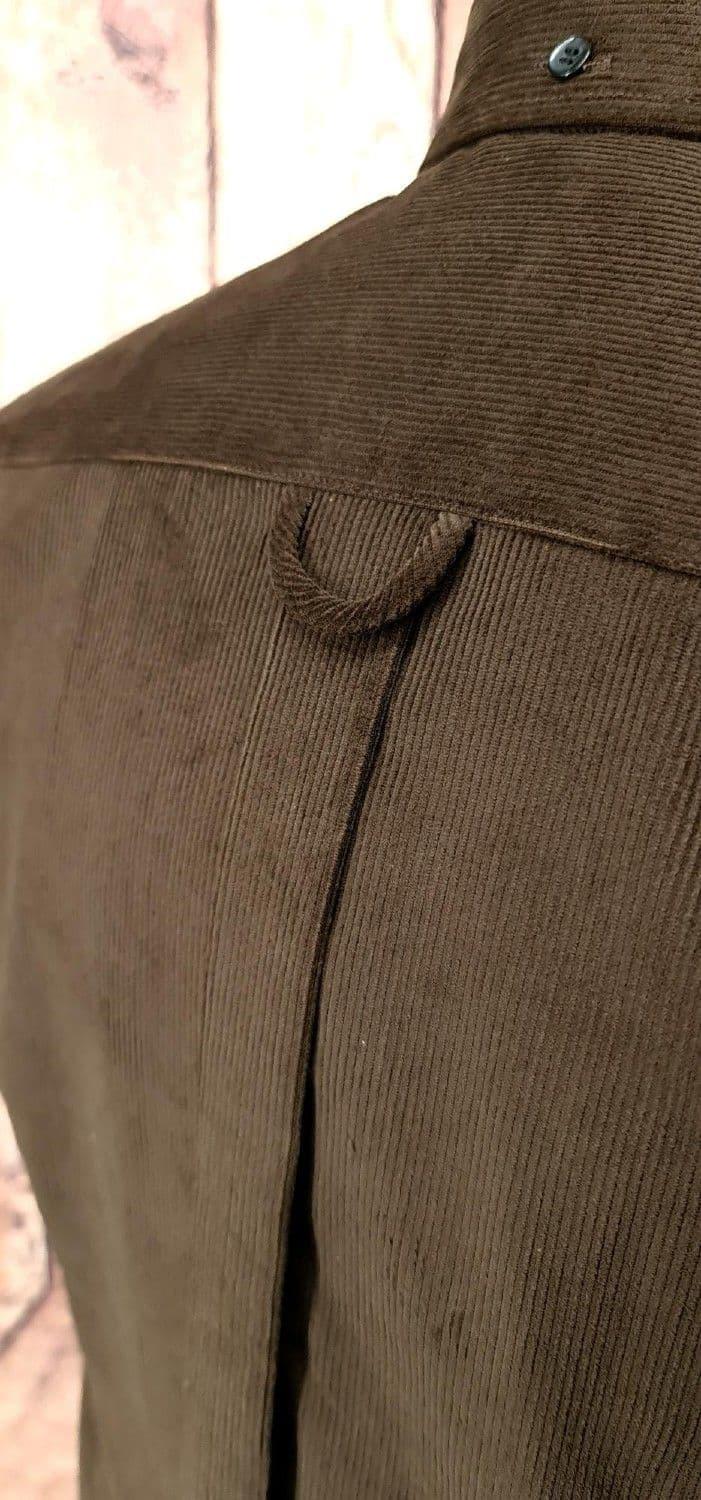"Danny" Choc Brown Button Down Shirt