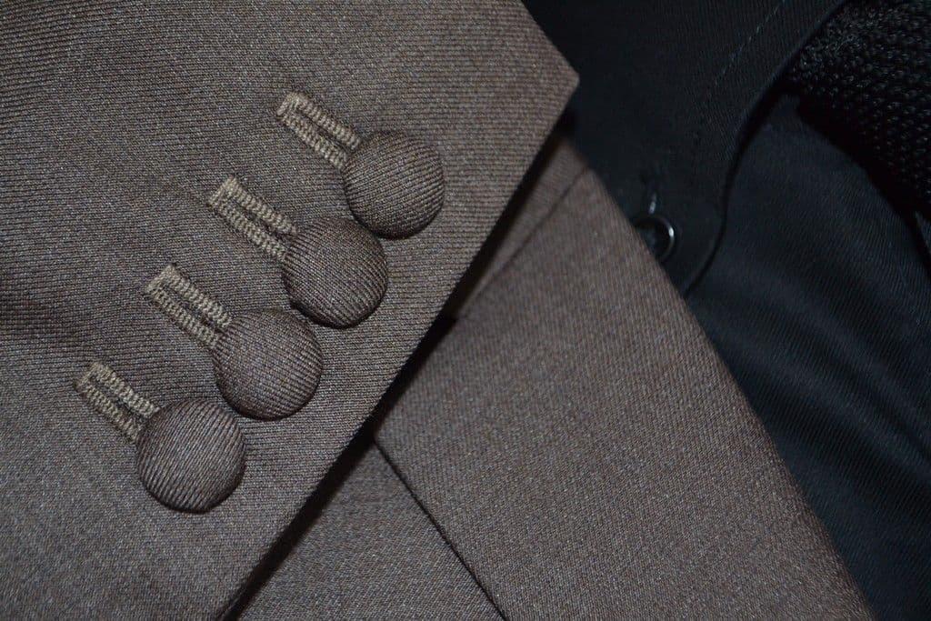 "Dobbs" Brown 3 Button Suit