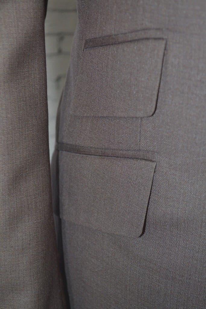 "Dobbs" Brown 3 Button Suit
