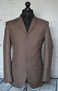"Dobbs" Brown 3 Button Suit