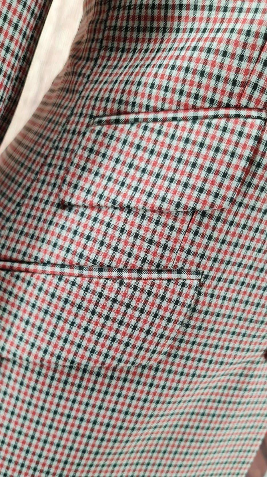 "Donna" Two Piece Small Check Suit