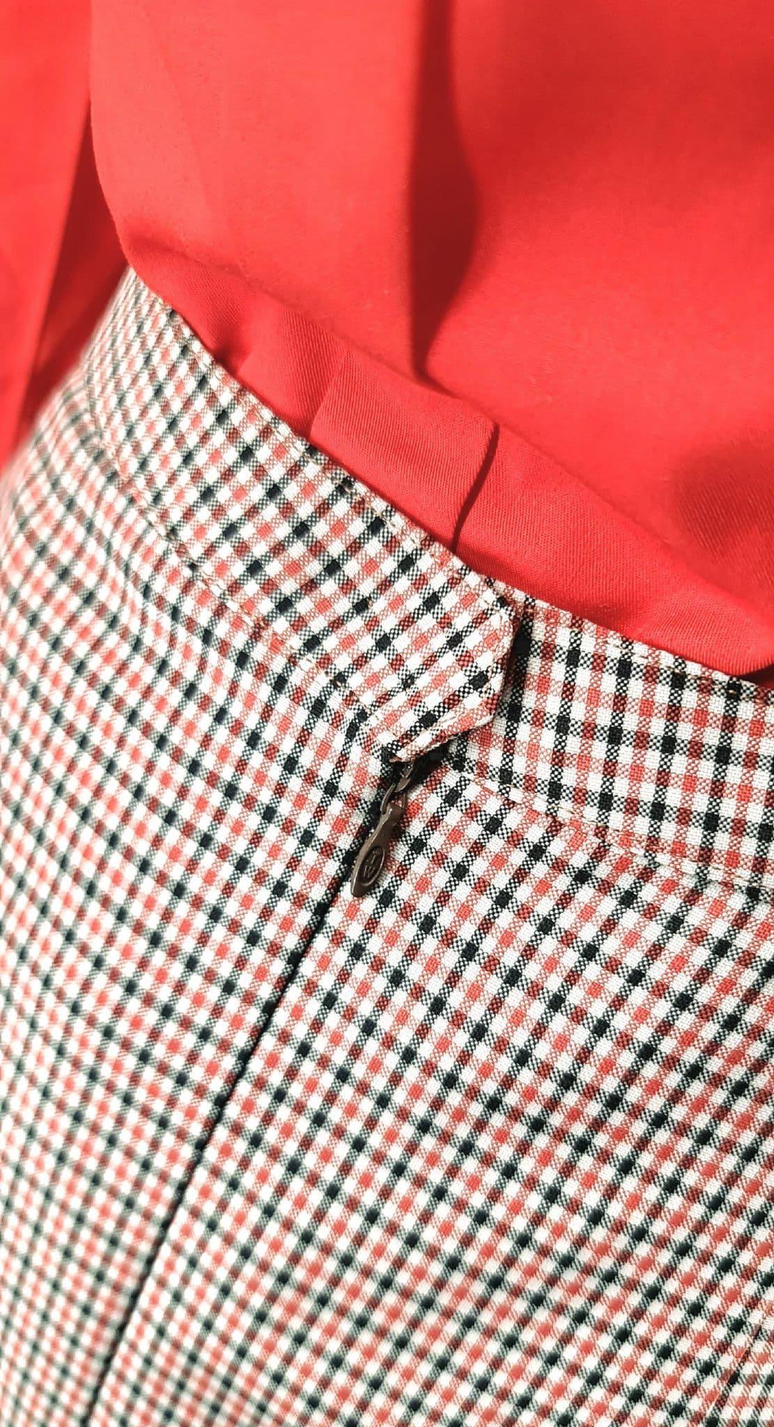 "Donna" Two Piece Small Check Suit