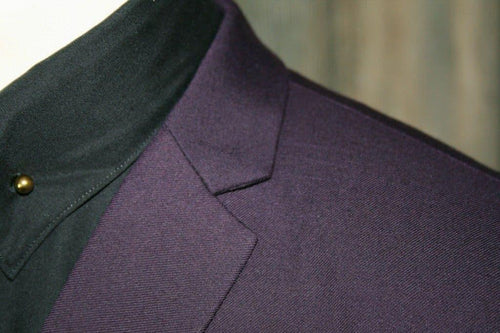 "Duke" Purple Three Button Suit. Modclothin