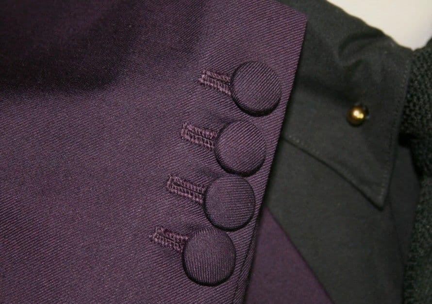 "Duke" Purple Three Button Suit. Modclothin