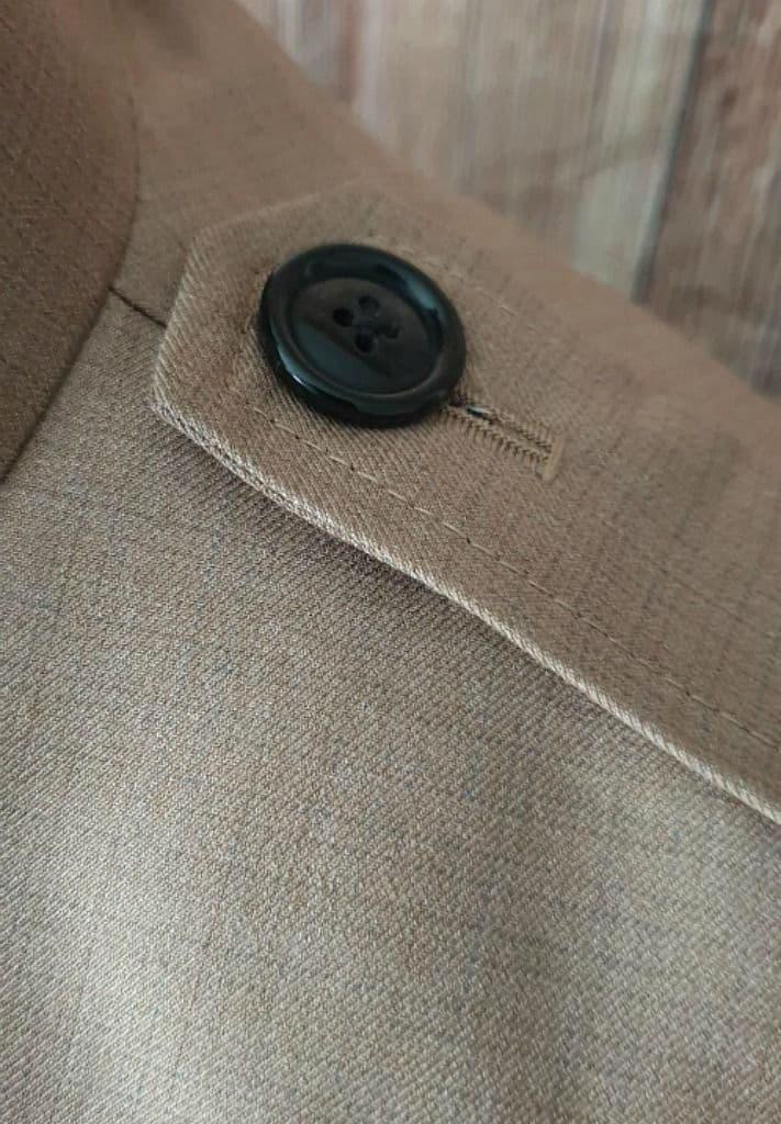 "Duncan" Taupe 60s Inspired Dress Jacket