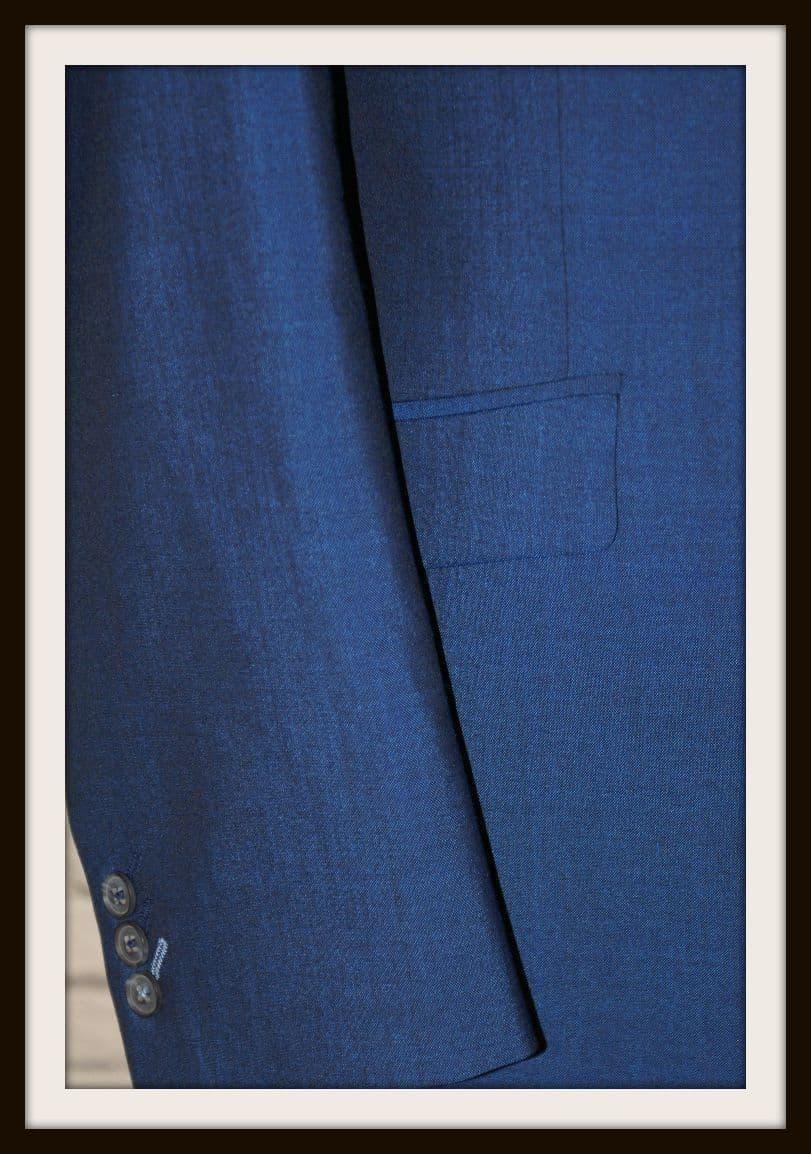 Earl - Smart Blue Three Button Suit