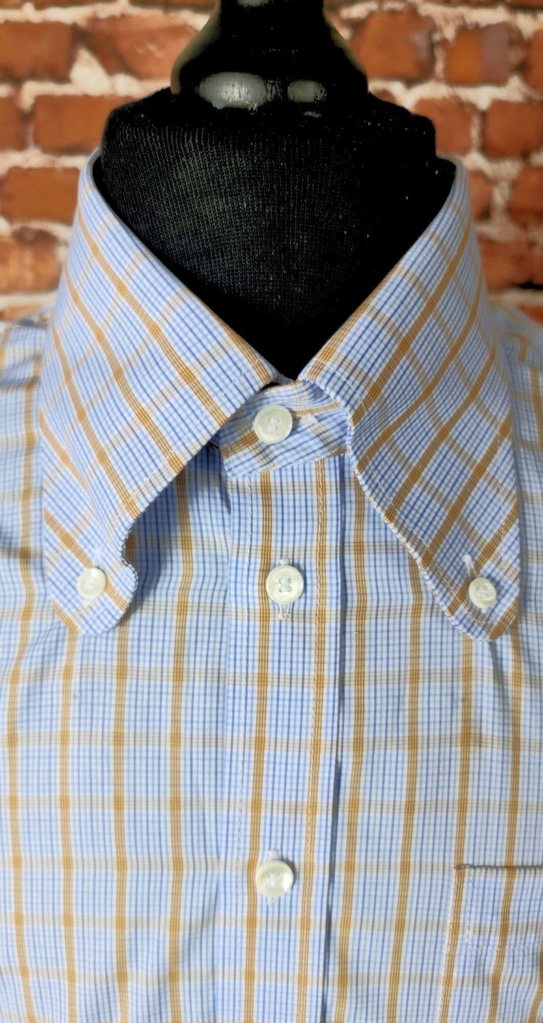 "Ellis" Button Down Beagle Collar Shirt