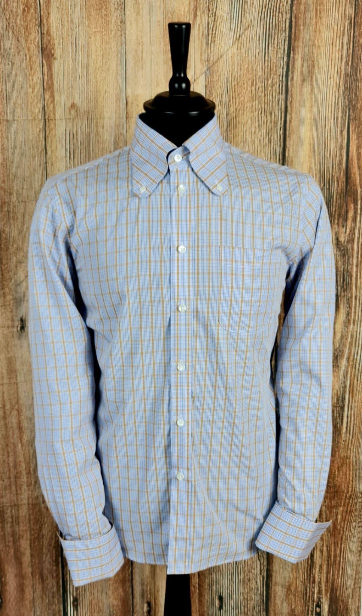 "Ellis" Button Down Beagle Collar Shirt