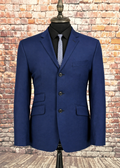 Earl - Smart Blue Three Button Suit