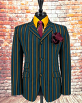 Middleton - Deep Green Striped Boating Blazer