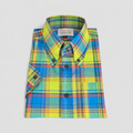 Morgan- Checked Button Down Shirt