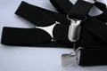 Black Brace Slim With Clips