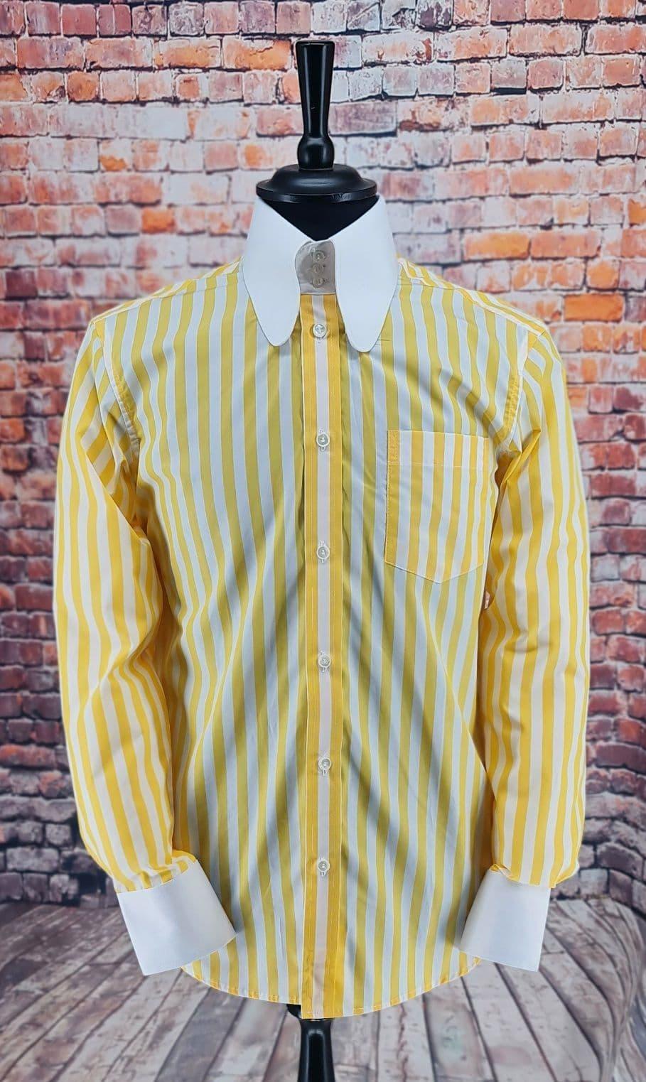 "Florence" Button Down Striped Shirt Modclothin