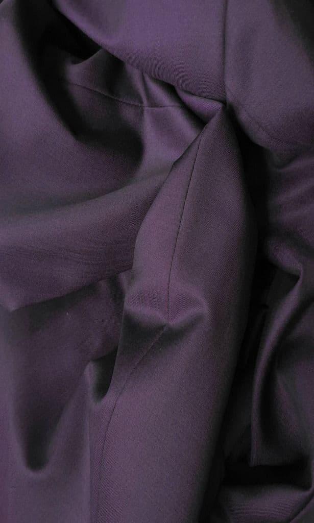 "Garwood" Double Breasted Purple Two Tone Suit