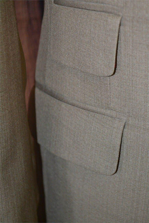 "Gavin" Taupe Three Button Suit