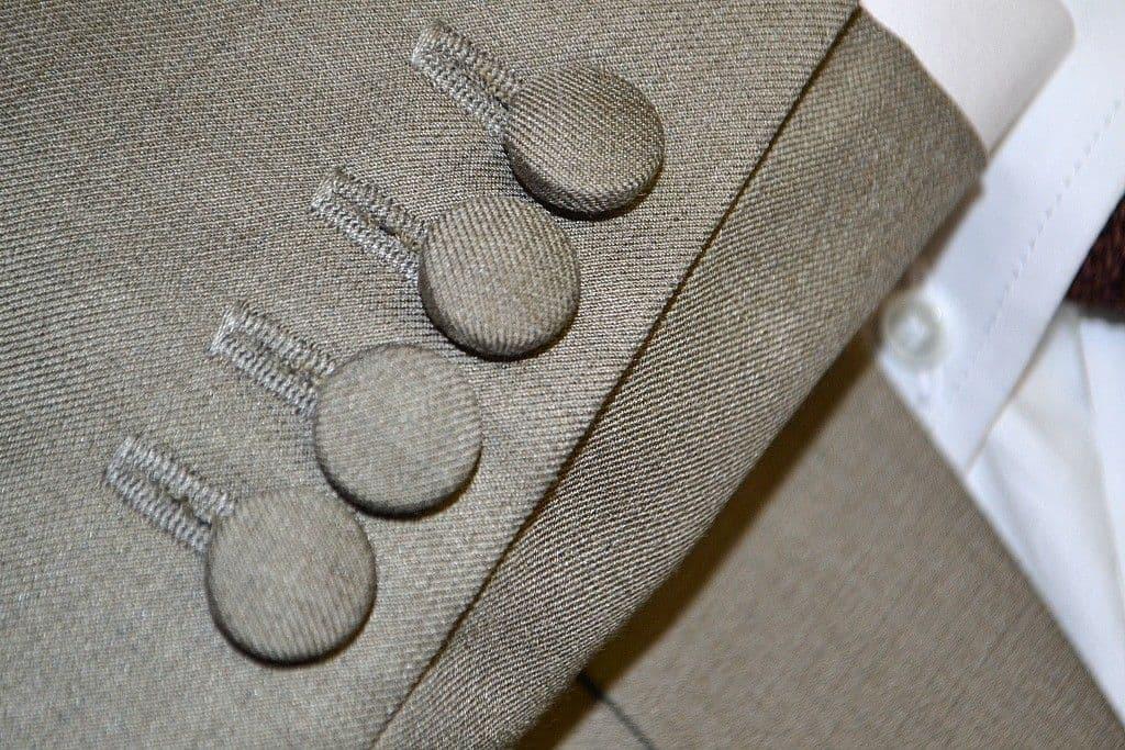 "Gavin" Taupe Three Button Suit