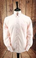 "Gilbert" Blush 2ply Cotton Button Down Shirt Modclothin