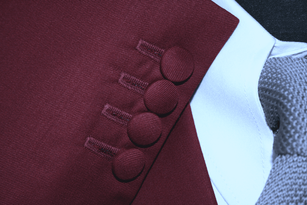 "Granville" Three Button Berry Jacket