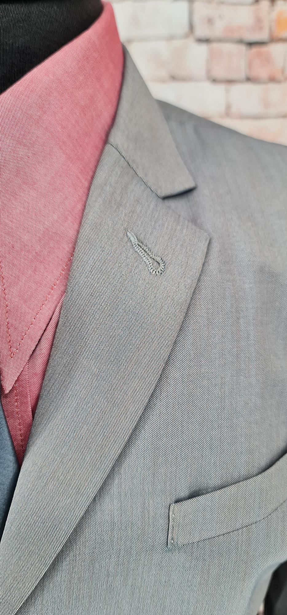 "Theodore" Grey 3 Button Suit