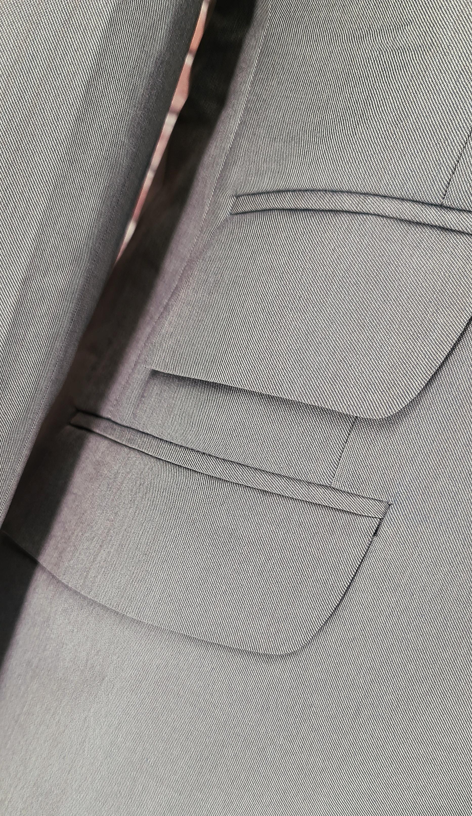 "Theodore" Grey 3 Button Suit