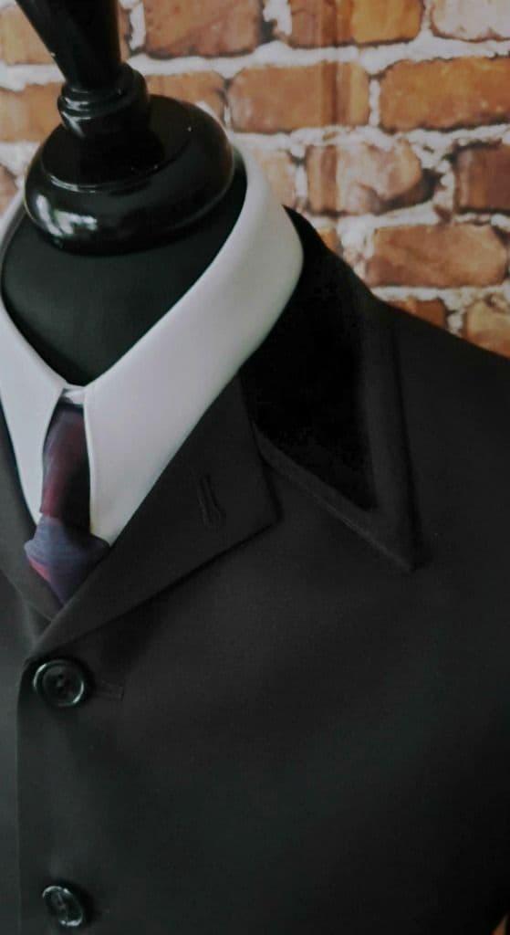 Harrison Black Velvet Collar Beatles Jacket