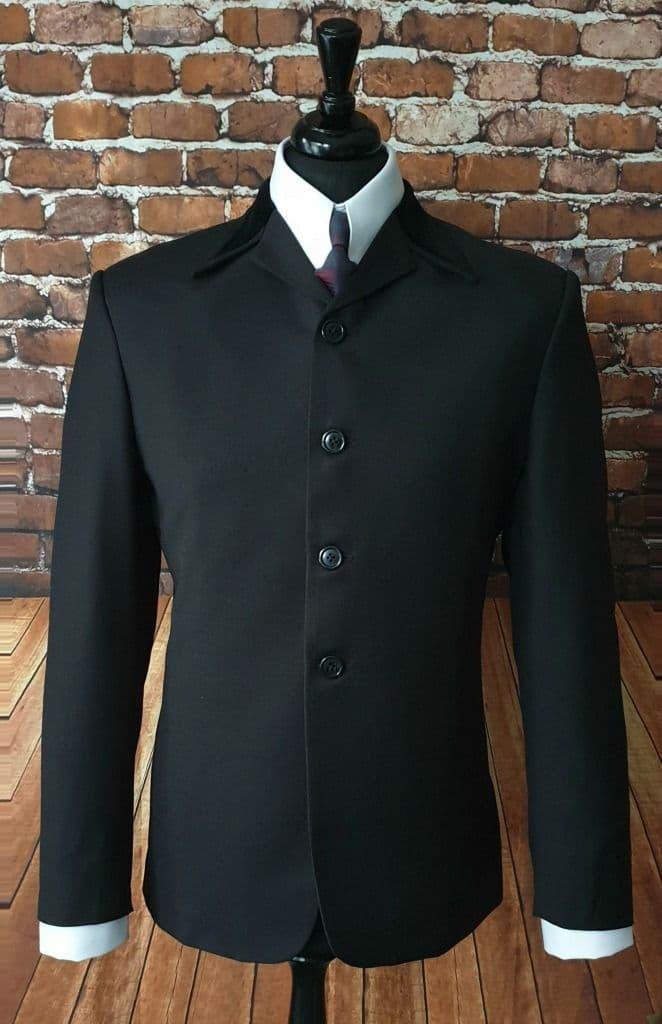 Harrison Black Velvet Collar Beatles Jacket