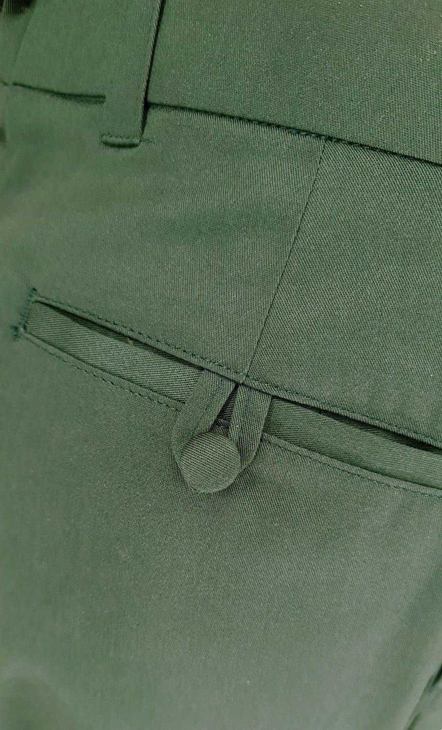 Harry Palmer Green  Sta Press Trouser By Modclothin