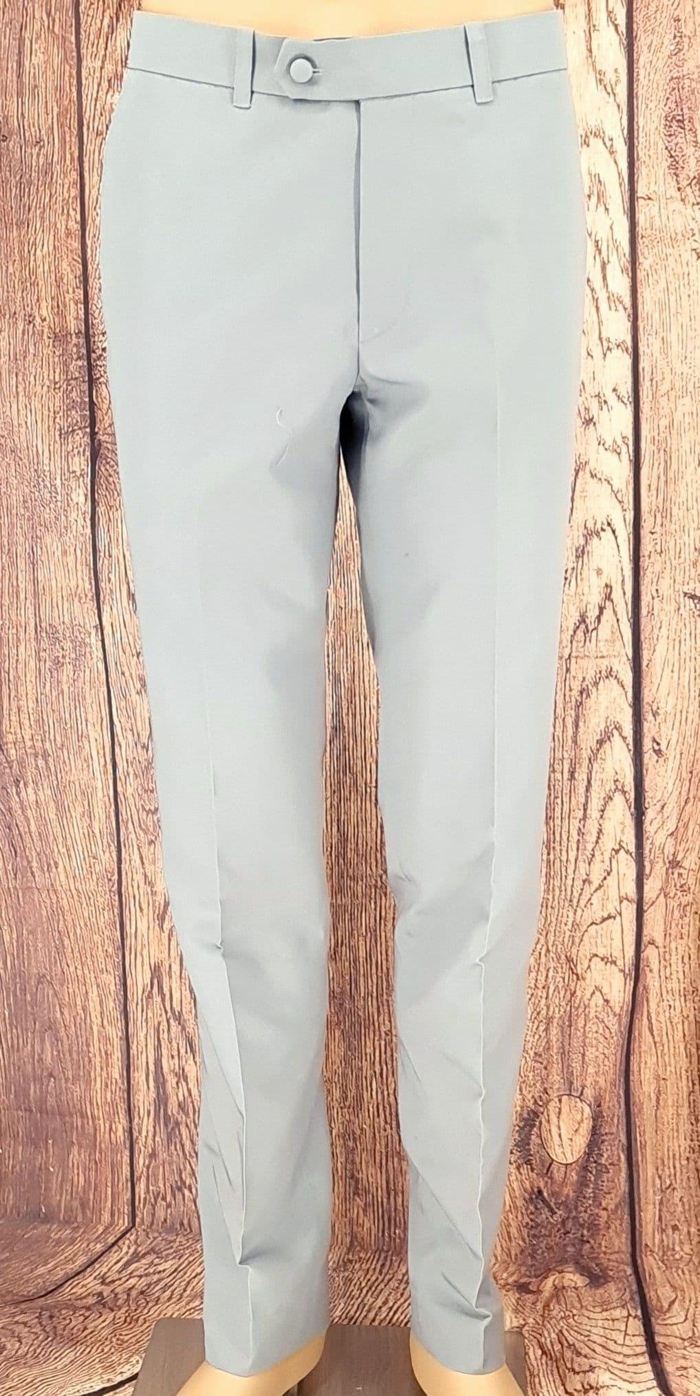 Harry Palmer Grey  Sta Press Trouser By Modclothin